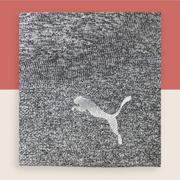 *SOLD* 🐆 PUMA SPORTS BRA PULLOVER ADJUSTABLE STRAPS REMOVABLE CUPS SMALL GRAY - Picture 3 of 4